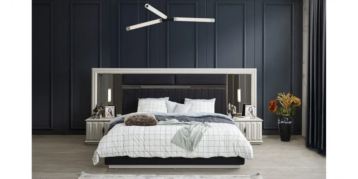 zara black yatak odası