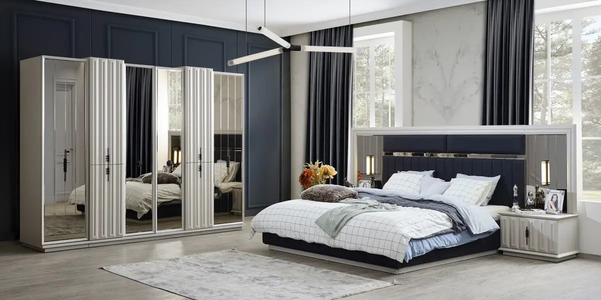 zara black yatak odası