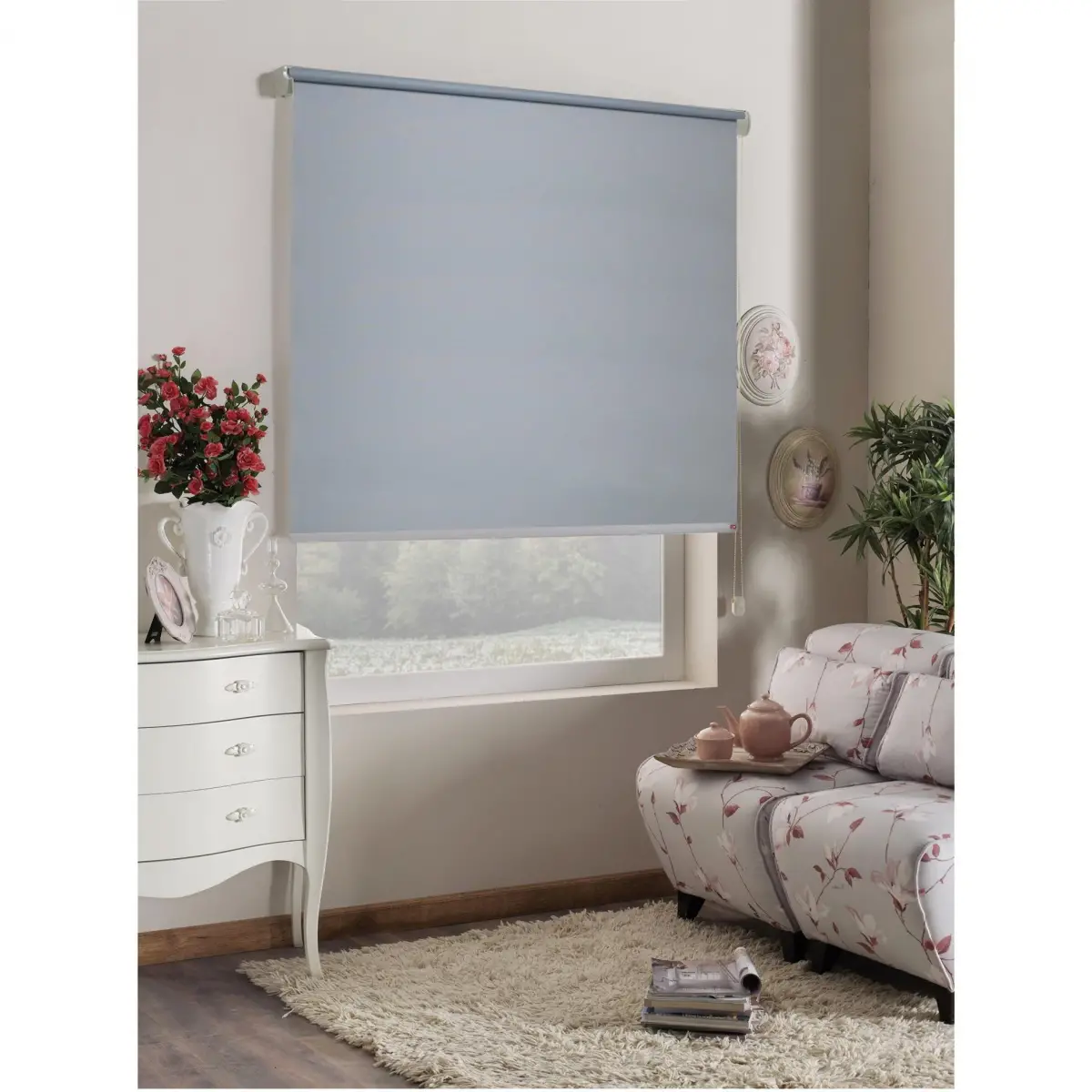 MB BLACKOUT GRİ STOR PERDE