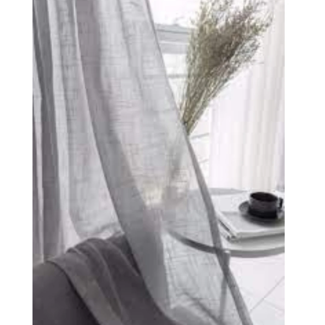 (MB) FOLDET KETEN GRİ TÜL