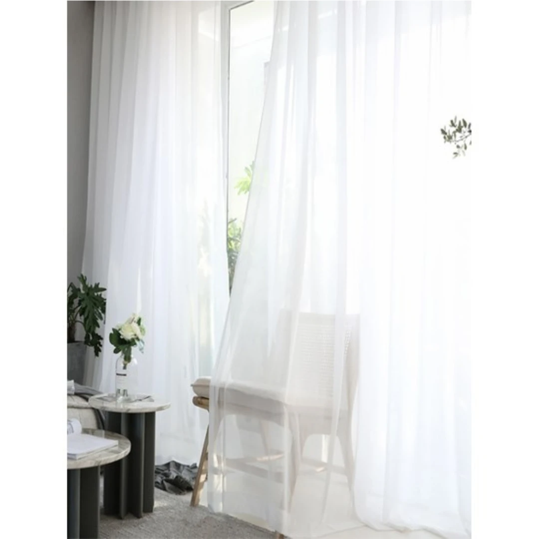 (MB) FOLDET KETEN BEYAZ TÜL