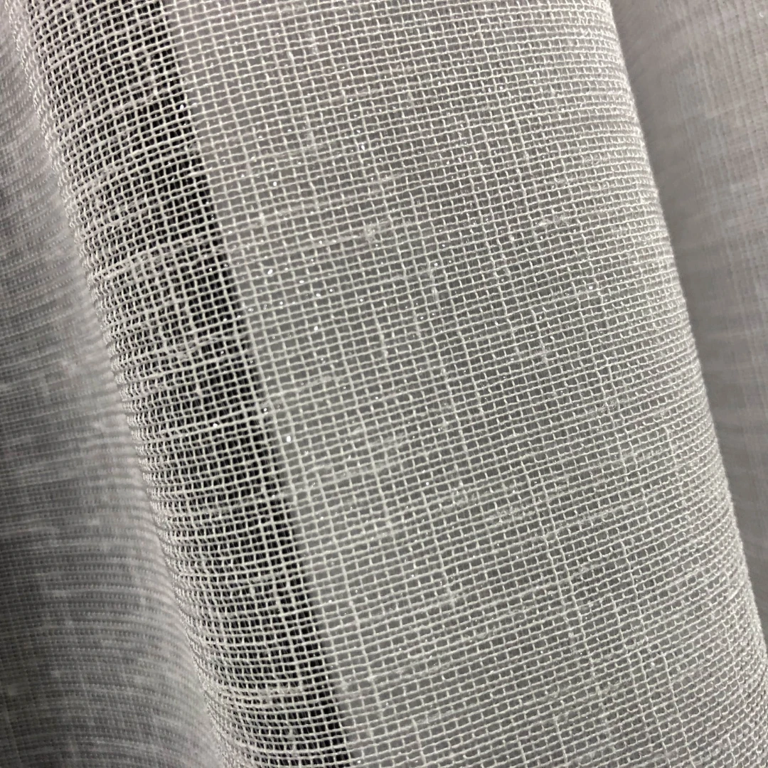 (MB) SİMLİ KETEN GRİ TÜL